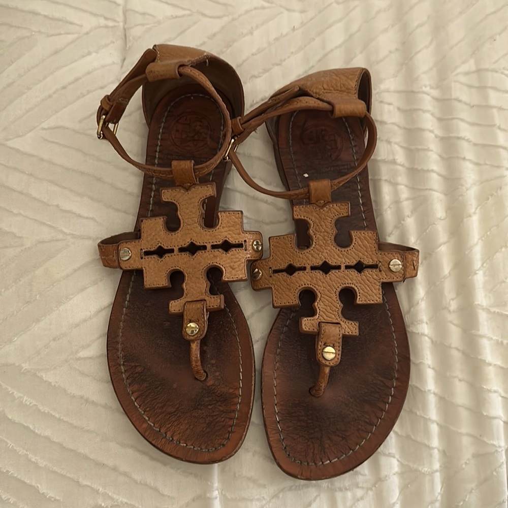 Tory Burch Brown Sandals